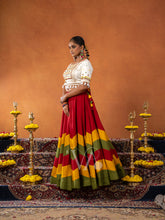 Red & Green Chaniya Choli